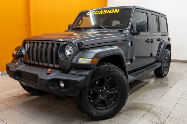 Wrangler Unlimited SPORT 4X4 *SIÈGES / VOLANT CHAUFF* BLUETOOTH USB