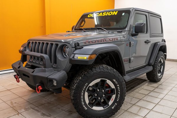 Wrangler RUBICON 4X4 *NAV* CUIR GR REMORQ SIÈGES CHAUFF