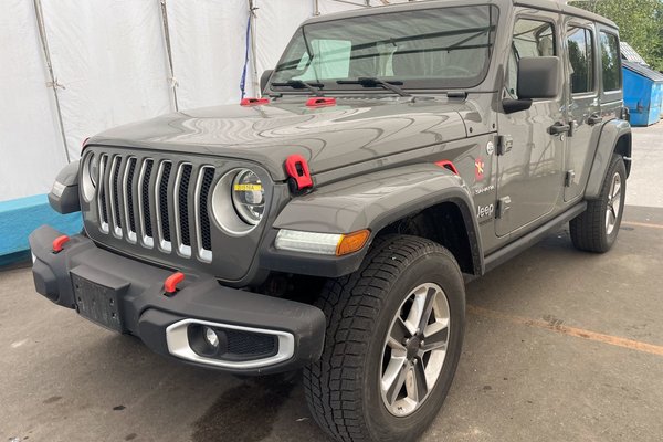Wrangler SAHARA 4X4 V6 *SIÈGES / VOLANT CHAUF* CUIR CARPLAY
