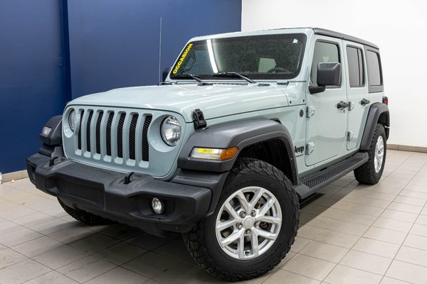 Wrangler SPORT S 4X4 *SIÈGES CHAUFF* CARPLAY GR REMORQ