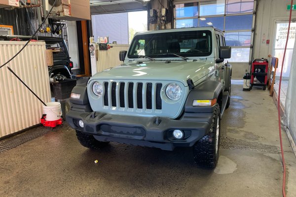 Wrangler SPORT S 4X4 *SIÈGES CHAUFF* CARPLAY GR REMORQ