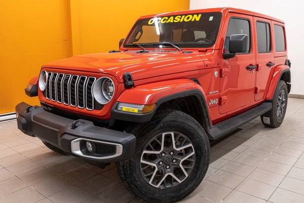 Wrangler SAHARA 4X4 *NAV* CUIR GR. REMORQ SIÈGES CHAUFF