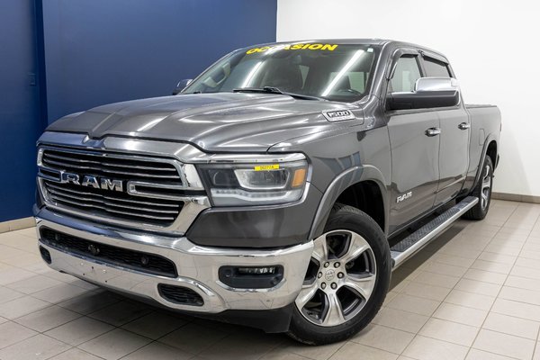 1500 LARAMIE CREW 4X4 V8 *TOIT* NAV CUIR SIÈGES VENTIL