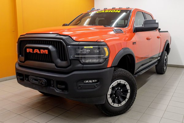 2500 POWER WAGON CREW 4X4 V8 *TOIT* NAV PNBV 8565 LBS