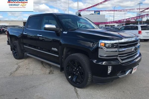New 2018 Chevrolet Silverado 1500 High Country 487 94 B W Black