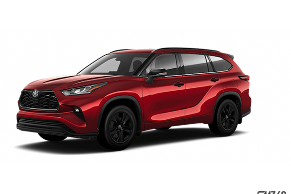 2025 TOYOTA HIGHLANDER HYBRID XLE NIGHTSHADE EDITION