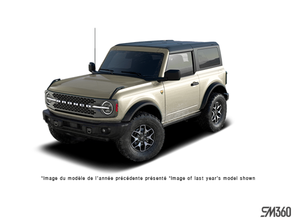 FORD Bronco 2 portes Badlands 2026