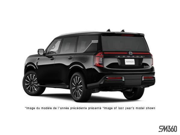 2027 Nissan Armada Platinum Reserve Captain's Chairs