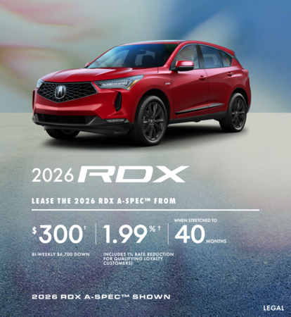 2026 RDX