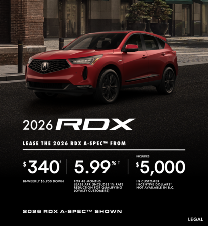 2026 RDX