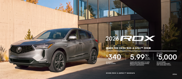 2026 RDX