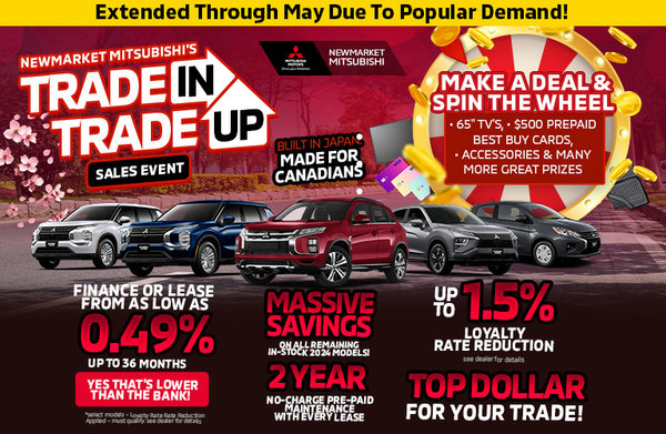 Trade In Trade Up Spring Sales Event