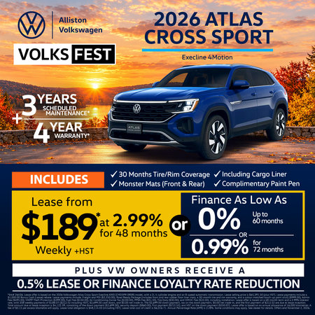 Alliston VW Atlas Cross Sport Special