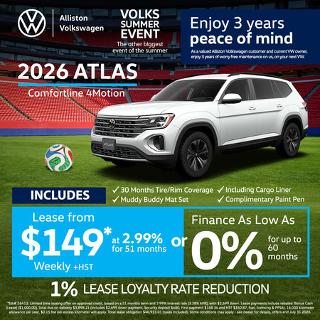 Alliston VW Atlas Special