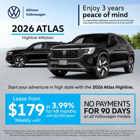 Alliston VW Atlas Special