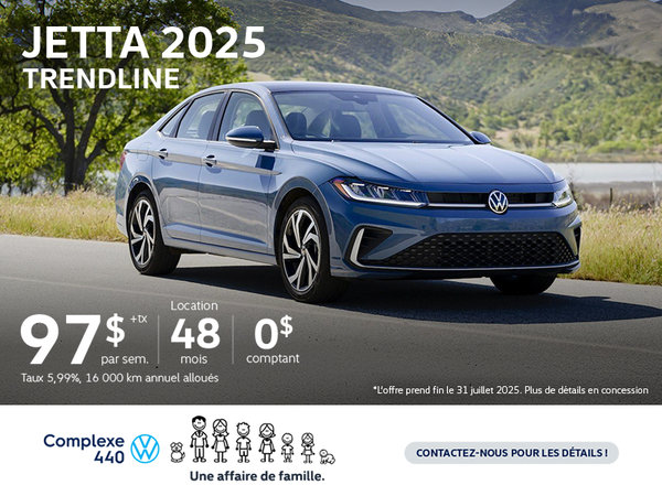 Jetta 2025 Trendline