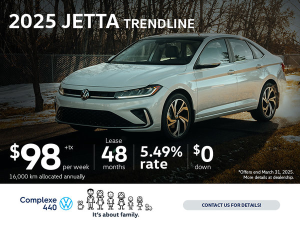 Jetta 2025 Trendline