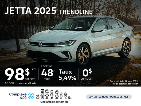 Jetta 2025 Trendline