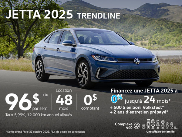 Jetta 2025 Trendline