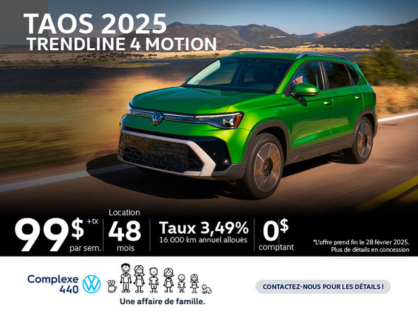 Taos 2024 Trendline