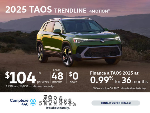 Taos 2025 Trendline