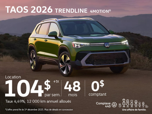 Taos 2026 Trendline