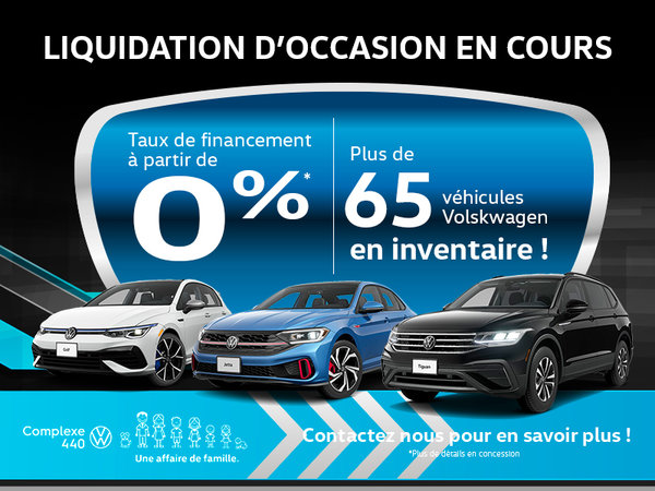 Liquidation d'occasion en cours