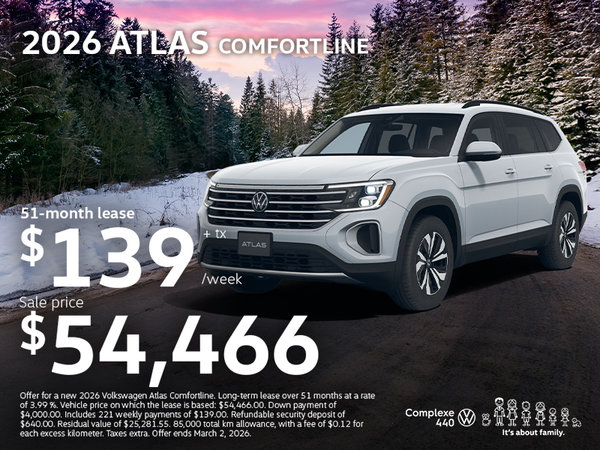 2026 Atlas Comfortline