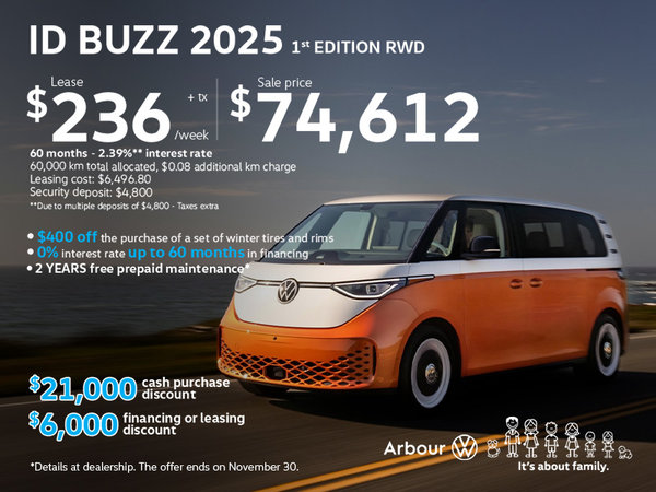 ID BUZZ 2025 1st EDITION RWD
