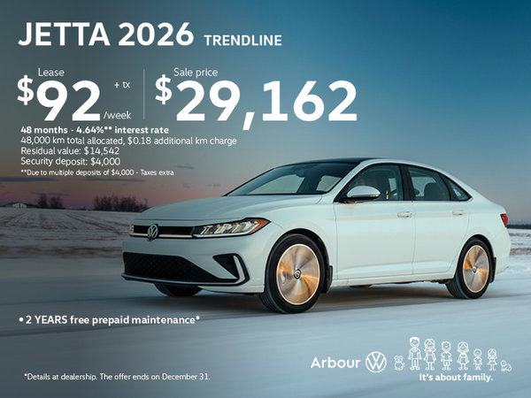 Jetta 2026 Trendline