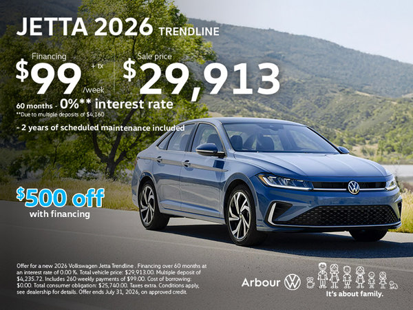 Jetta 2026 Trendline