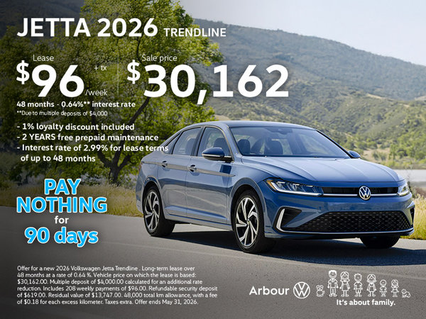 Jetta 2026 Trendline