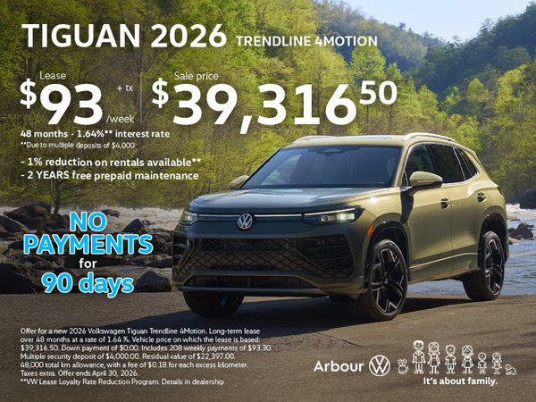Tiguan 2026 Trendline 4motion