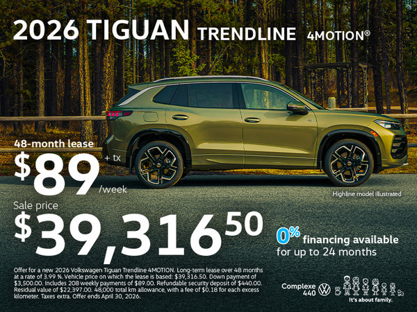 Tiguan 2026 Trendline 4motion