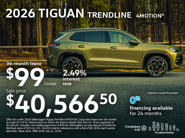 Tiguan 2026 Trendline 4motion