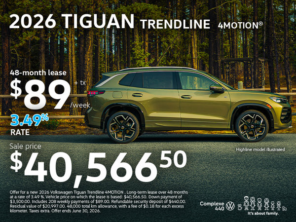 Tiguan 2026 Trendline 4motion