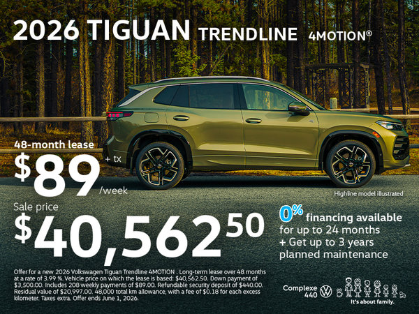 Tiguan 2026 Trendline 4motion