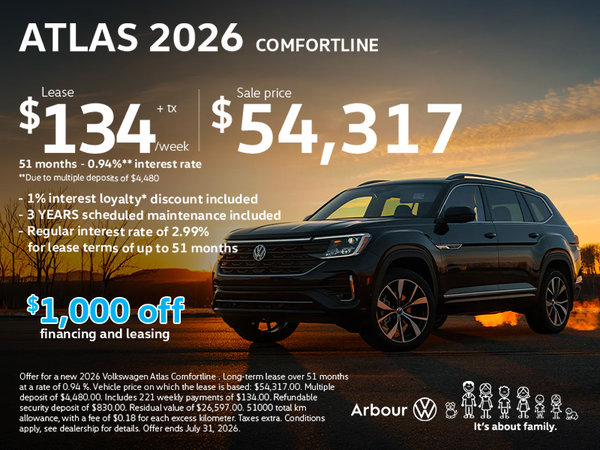 Atlas Comfortline 2026