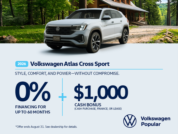 2026 Atlas Cross Sport