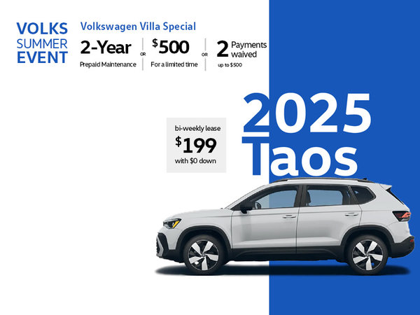 2025 Volkswagen Taos