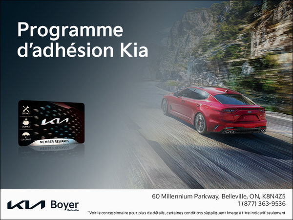 Programme d'adhésion kia