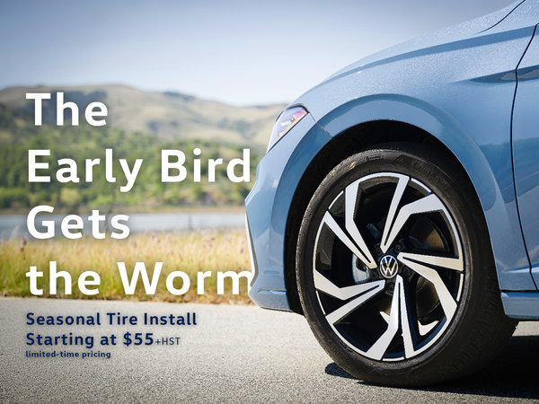 Early Bird Tire Offer
