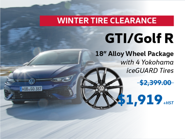 Winter Tire Clearance - Golf R GTI