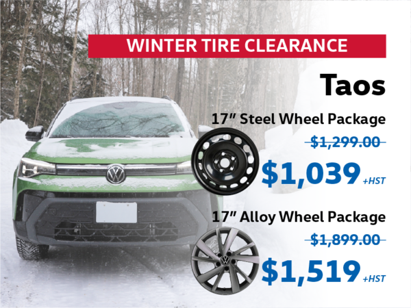 Winter Tire Clearance - Taos