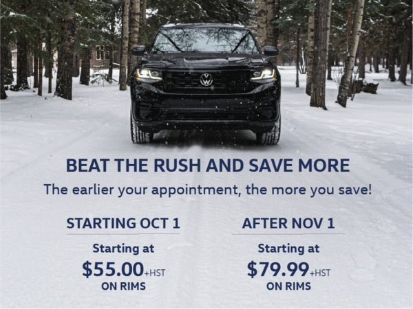 Early Bird Tire Swap Special