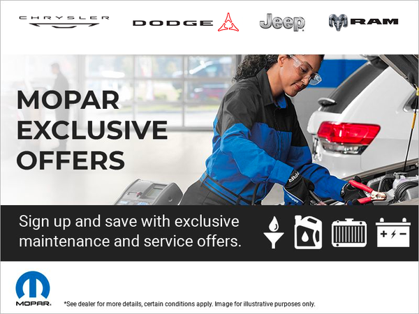 Mopar Exclusive Offers