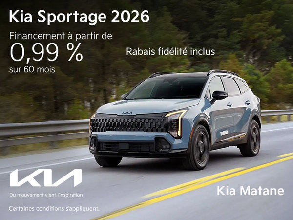 Kia Sportage 2026