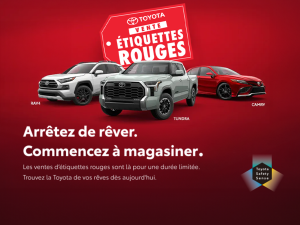 La vente Étiquettes rouges !