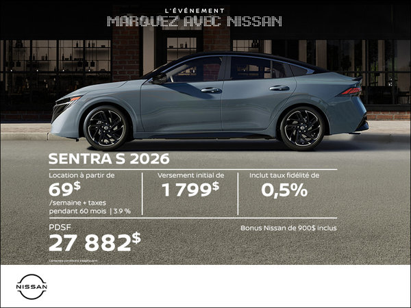Sentra S 2026