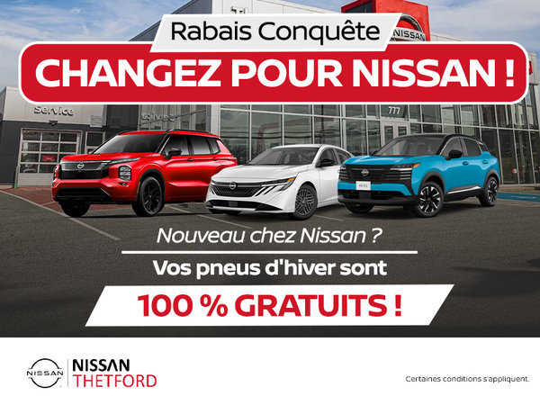 Offre Rabais Conquête !